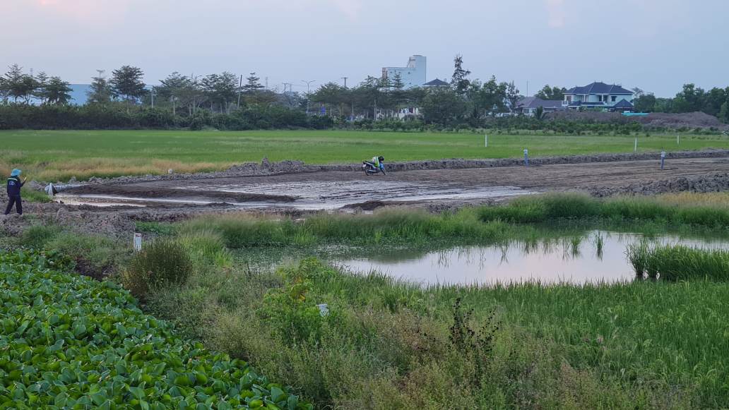 Dự án Vành đai tại phường Bạc Liêu đang khẩn trương thi công. Ảnh: Nhật Hồ.