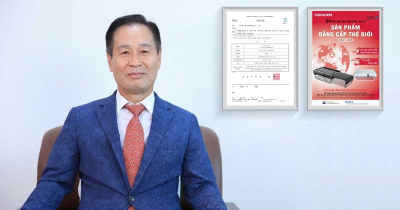 Ceragem 24 năm liên tiếp đạt danh hiệu "Sản phẩm đẳng cấp thế giới