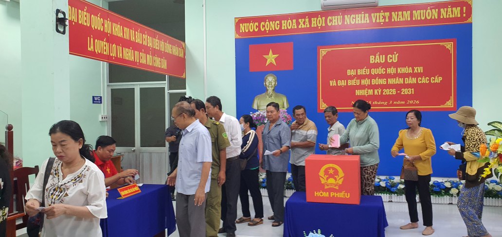 Ca Mau officially announces the list of people elected as delegates of the 11th People's Council, term 2026-2031. Photo: Nhat Ho.