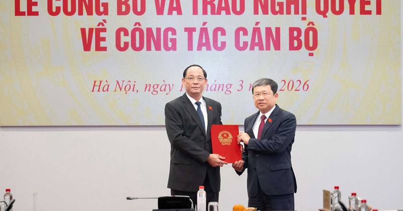 Bổ nhiệm nhân sự giữ chức Phó Chủ nhiệm Thường trực Ủy ban Quốc phòng, An ninh và Đối ngoại