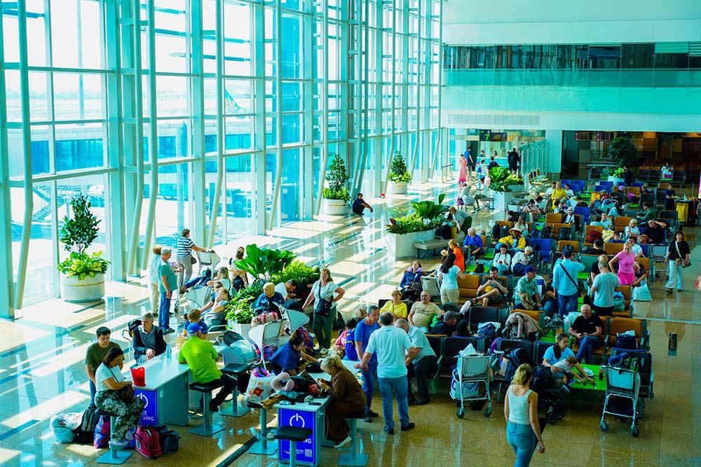 El Aeropuerto Internacional de Cam Ranh es el único representante de Vietnam entre los 10 aeropuertos más limpios del mundo que atienden a menos de 30 millones de pasajeros. Foto: CXRT2