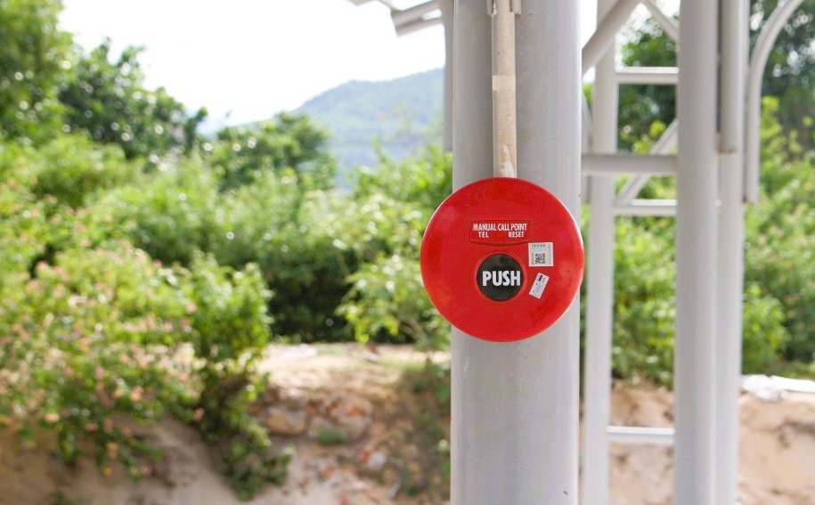 Chợ Hòa Hiệp Bắc, Đà Nẵng được xây mới gần 20 tỉ đồng chậm hoạt động, vì “tắc” thủ tục phòng cháy. Ảnh: Trường An