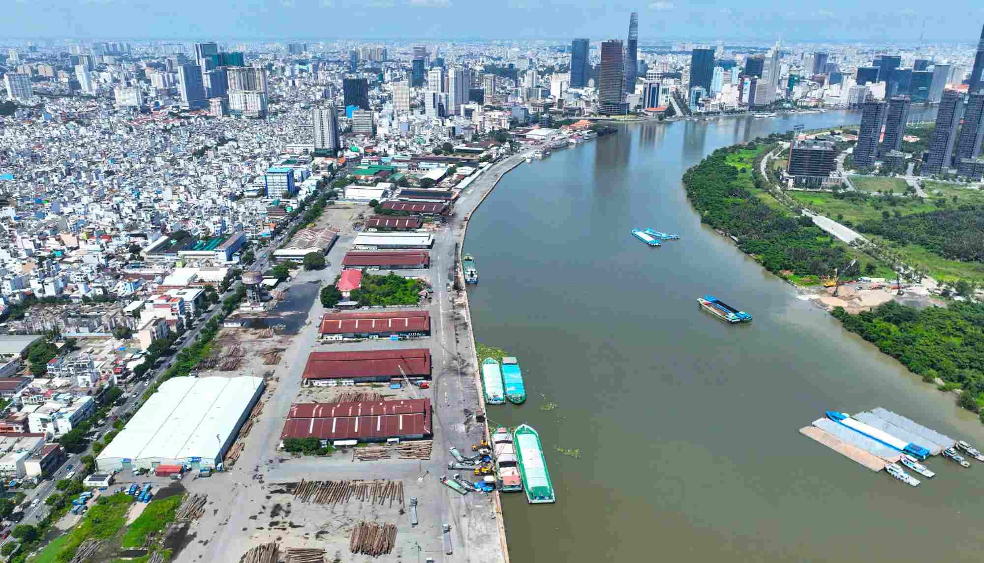 Nha Rong port land - Khanh Hoi (HCMC).  Photo: Mr. Tu