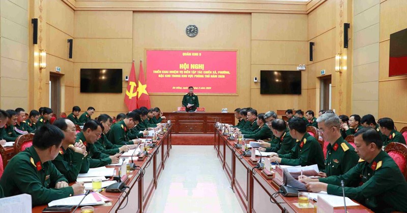 Quân khu 5 diễn tập chiến đấu cấp xã