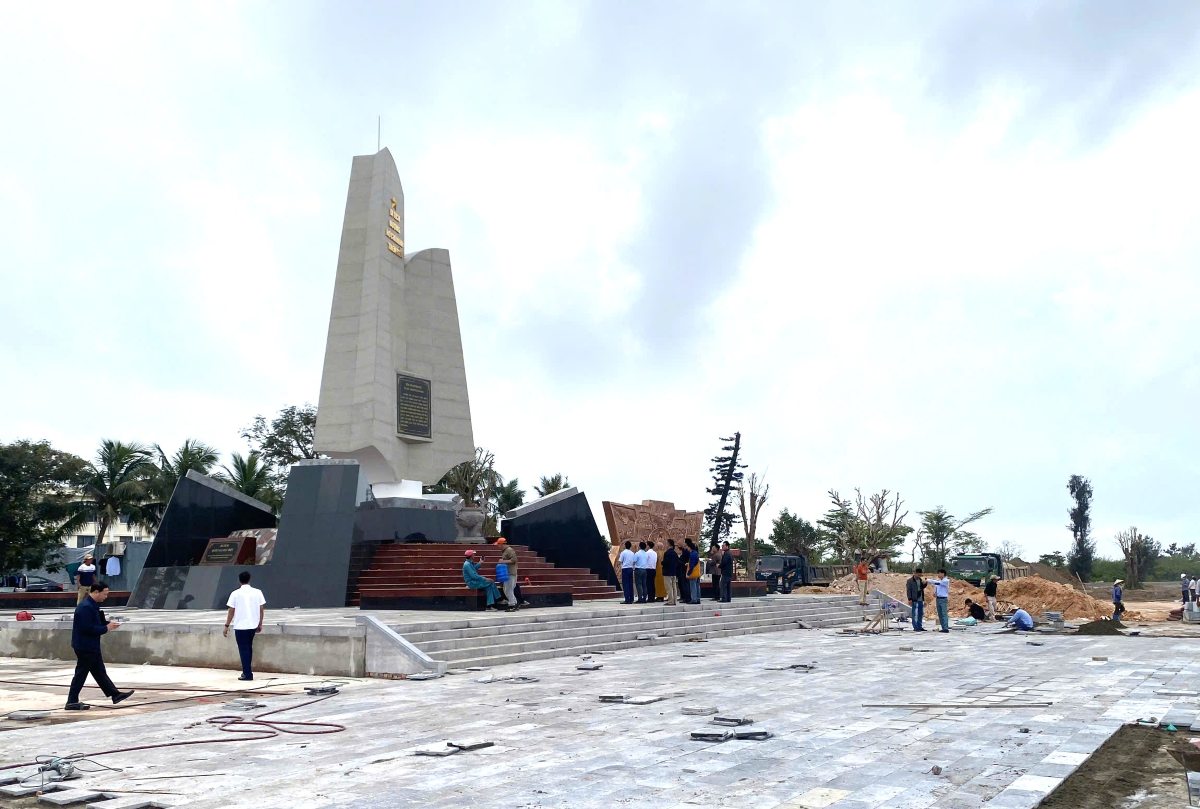 The project worth more than 230 billion VND to renovate and restore the Unnumbered Wharf relic in Hai Phong is on track to be completed. Photo: Do Son Ward