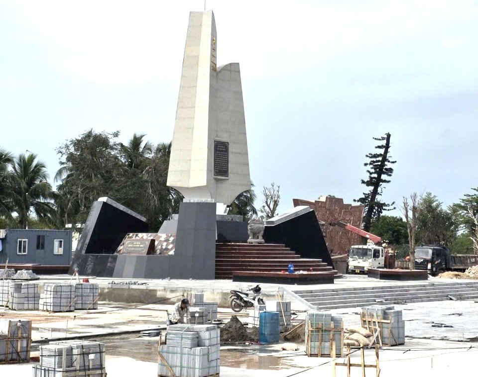 Nhiều hạng mục dự án cơ bản hoàn thành. Ảnh: Phường Đồ Sơn