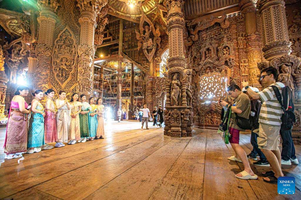 Despite facing many challenges from the Middle East conflict, Thailand still maintains a great attraction for international tourists. Photo: Xinhua