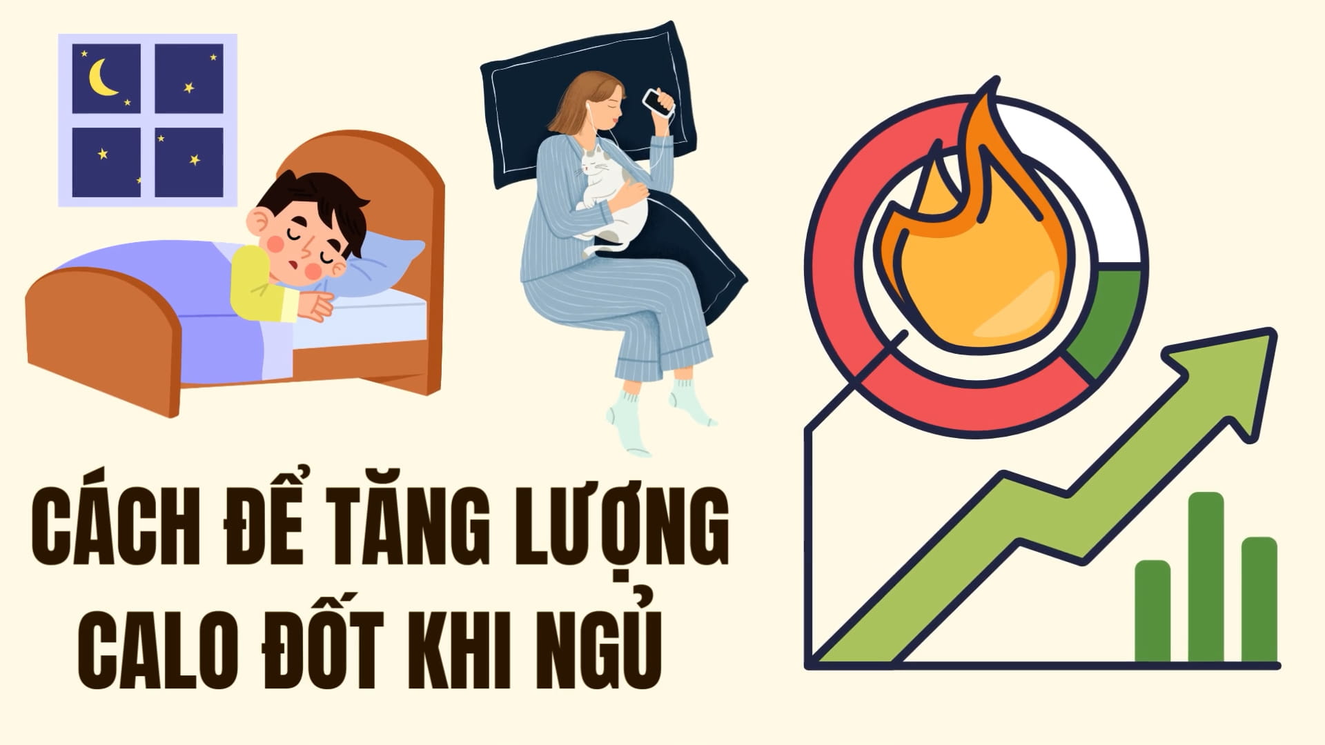 How to increase calories burned while sleeping