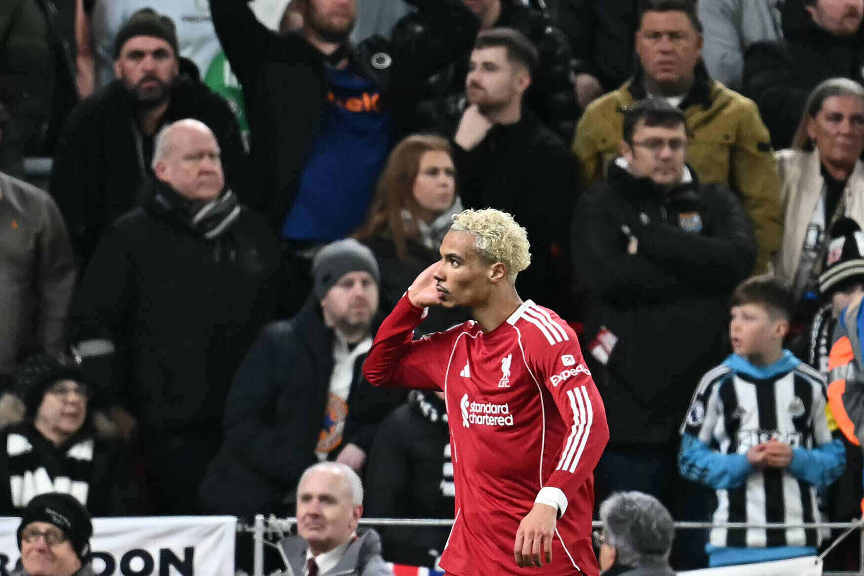 Ekitike là tiền đạo hiếm hoi của Liverpool có hiệu suất ghi bàn ổn mùa này.  Ảnh: AFP