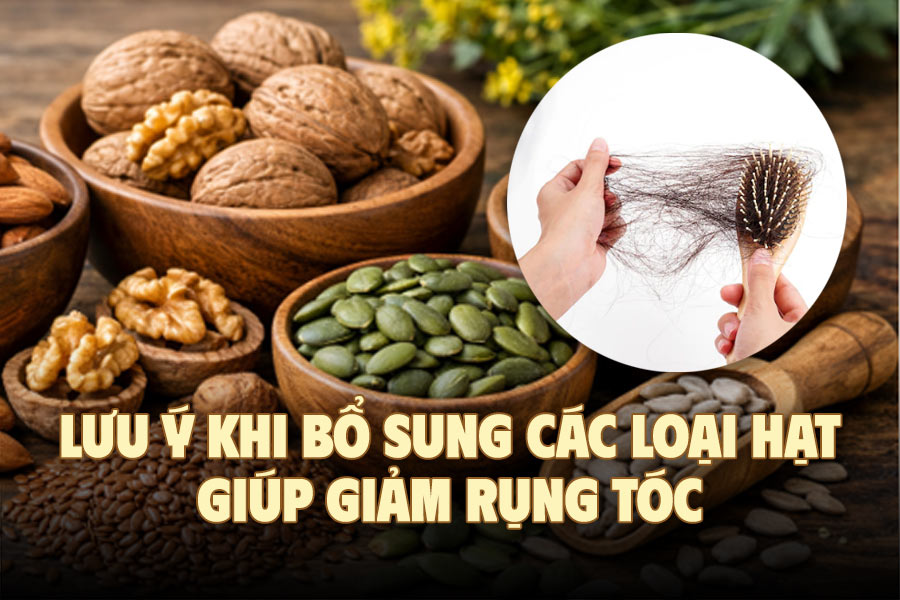 Notes when supplementing with nuts to help reduce hair loss