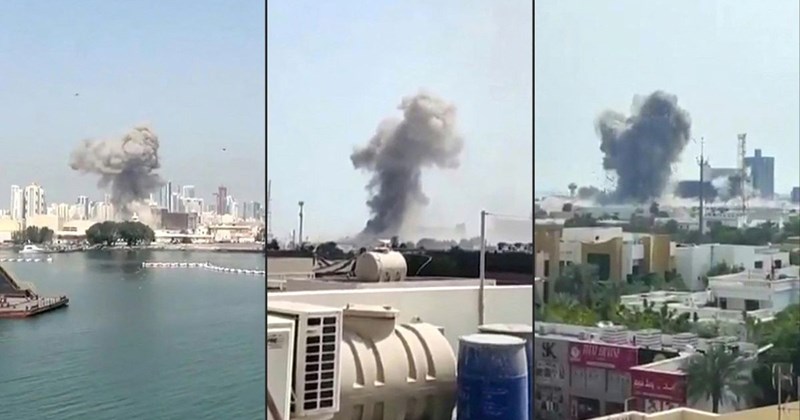 Iran dội tên lửa vào 8 nước có căn cứ quân sự quan trọng của Mỹ