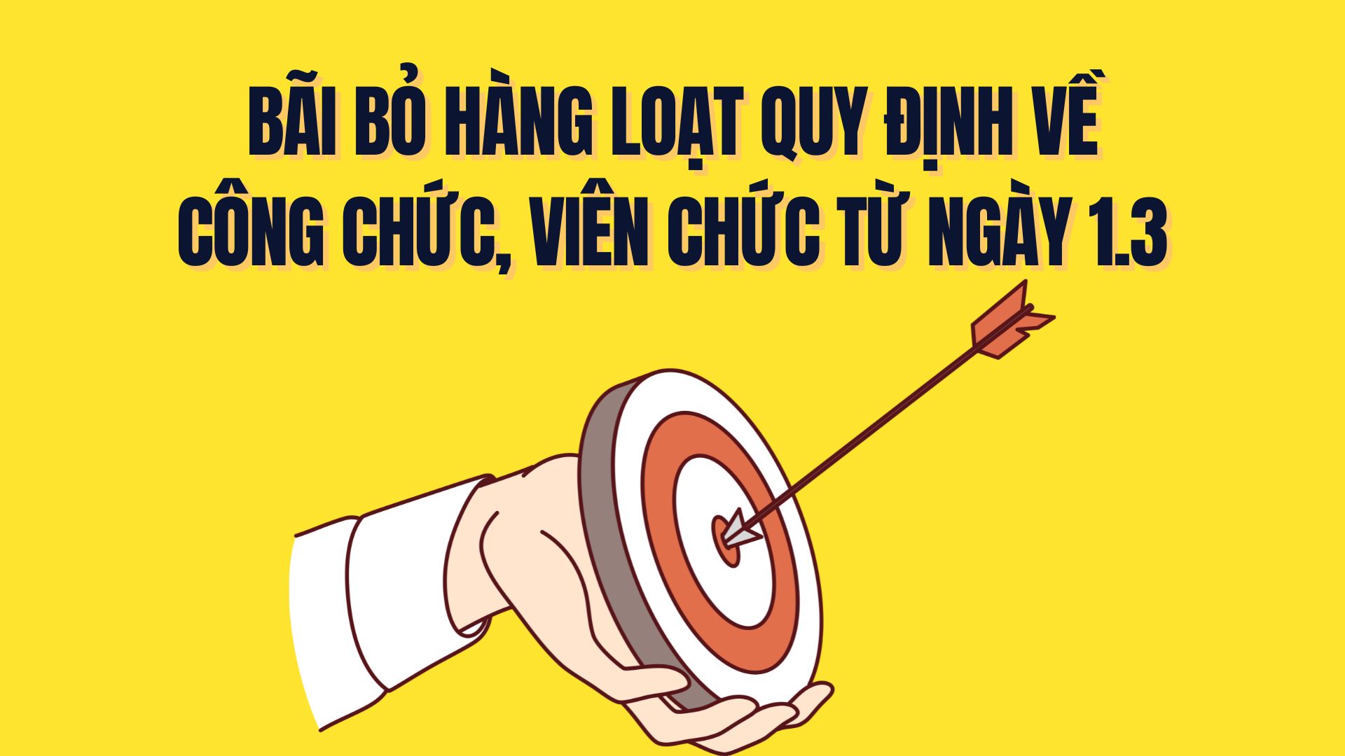 Abolishing a series of regulations on civil servants and public employees from March 1st