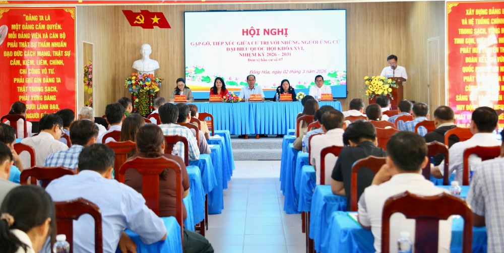 Quang cảnh buổi hội nghị. Ảnh: Thanh Tiến