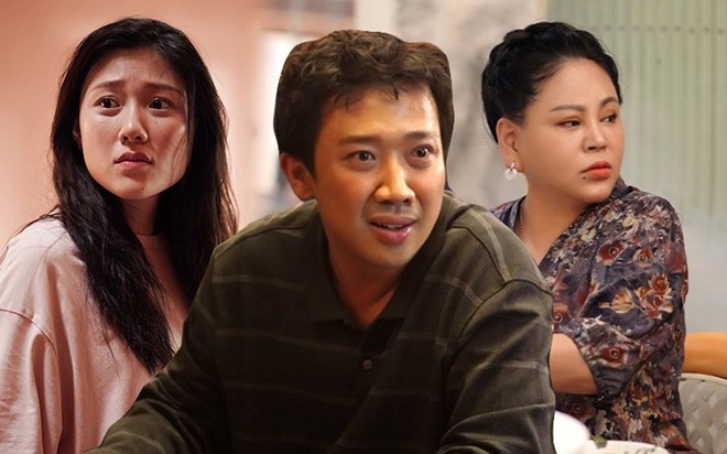 Tran Thanh tends to build an image of formidable, sharp-tongued women who will go crazy and often fall into scenes of arguments and heavy conflicts. Photo: Producer