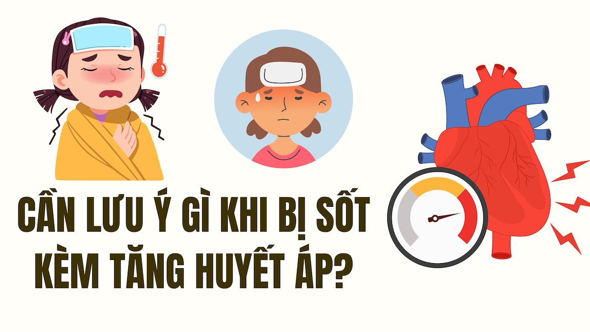 What to note when having a fever accompanied by high blood pressure