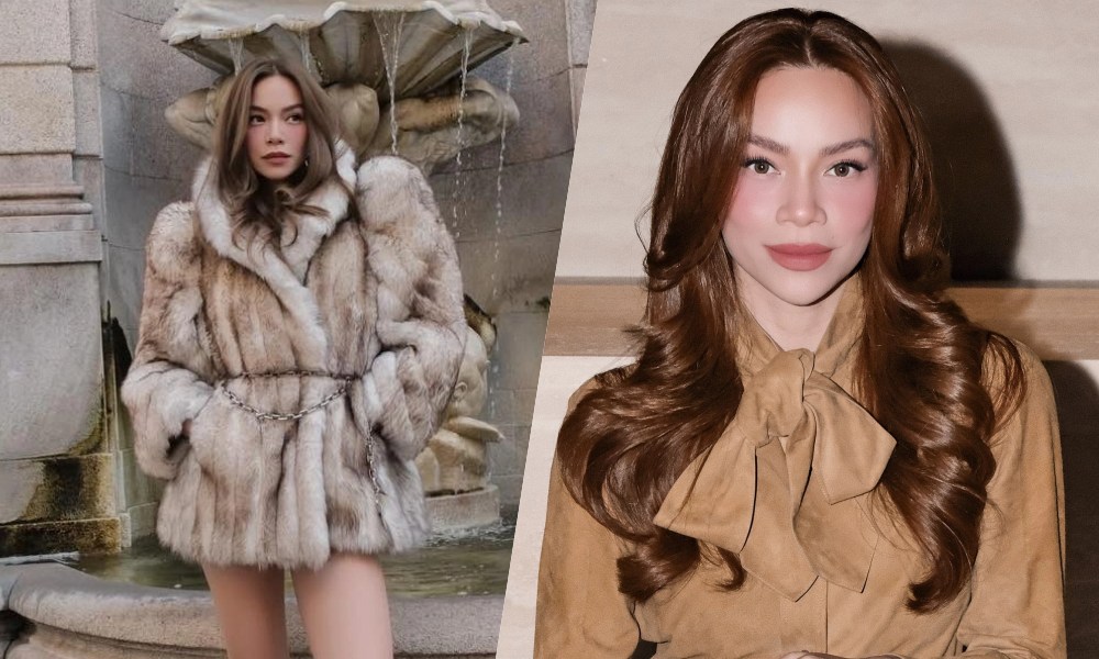 Ho Ngoc Ha is luxurious in Italy. Photo: NVCC