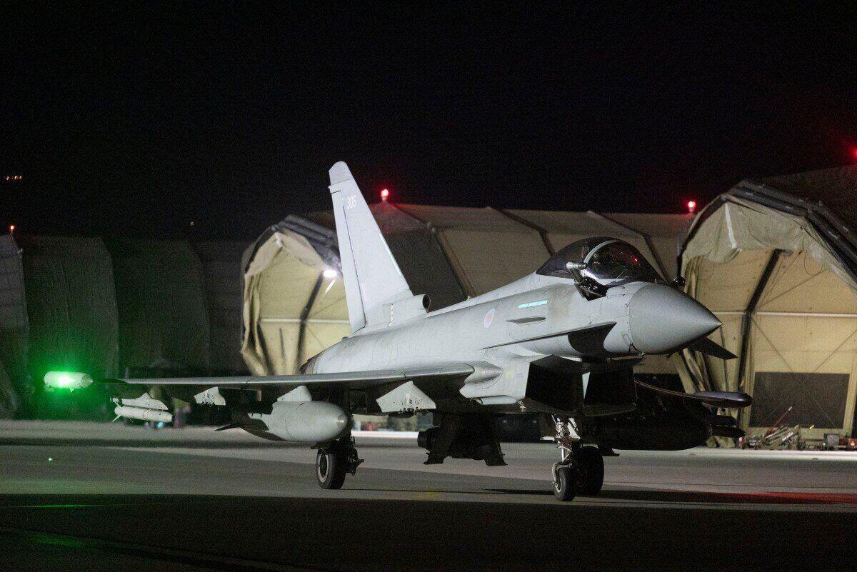 British Royal Air Force RAF Akrotiri in Cyprus, where it was attacked by an Iranian-made UAV on March 1. Photo: AFP