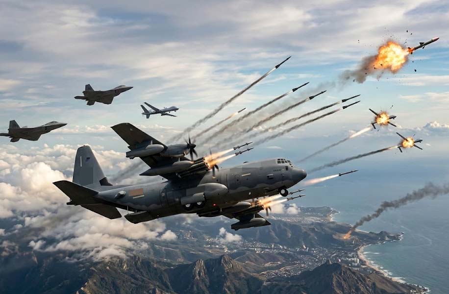 SNC and Specter develop supersonic missile air defense systems. Photo: Cat Tien