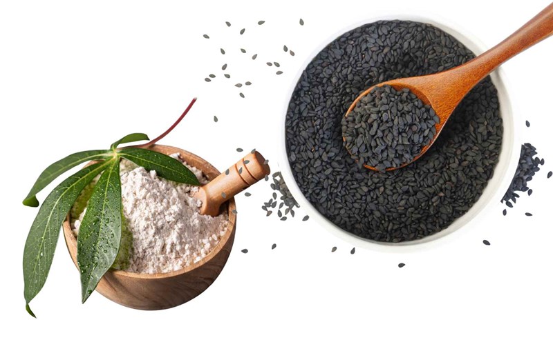 Mo Den Bột sắn dây và mè đen hỗ trợ bổ máu, cải thiện làn da và sức khỏe tổng ...
