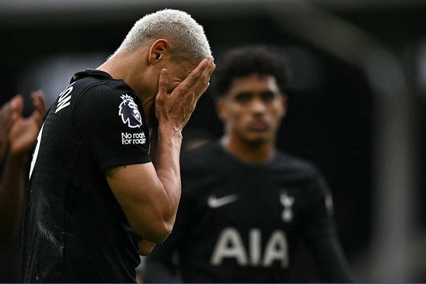 Tottenham is going through extremely bad days. Photo: AFP