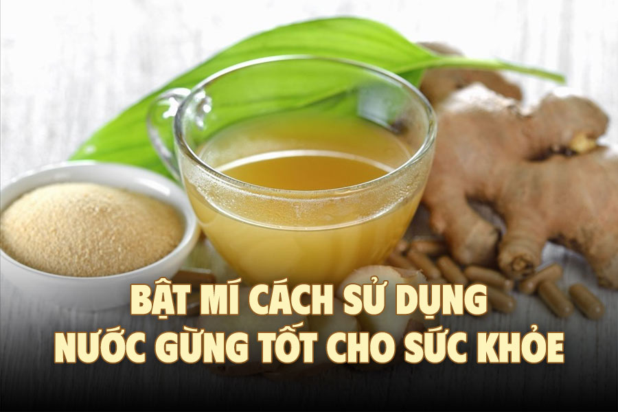 Revelando cómo usar el agua de jengibre para la salud