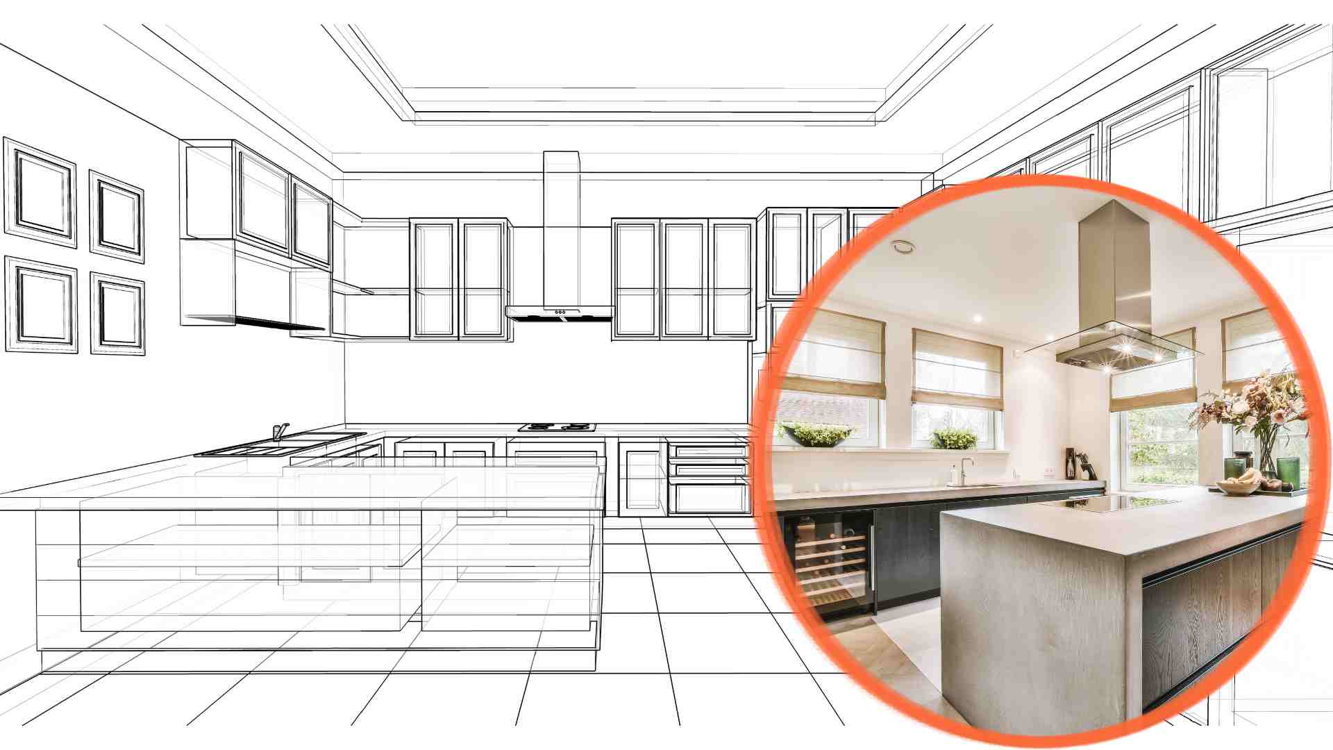 スマートキッチンのデザインは、より便利になります。グラフィック:ハー・メイ