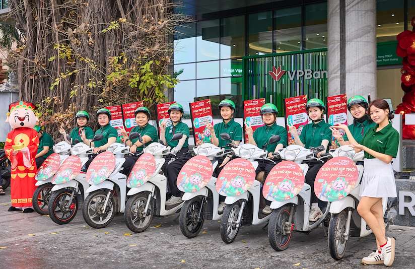 Hoạt động ra quân tại VPBank Flagship TP.HCM. Ảnh: VPBank