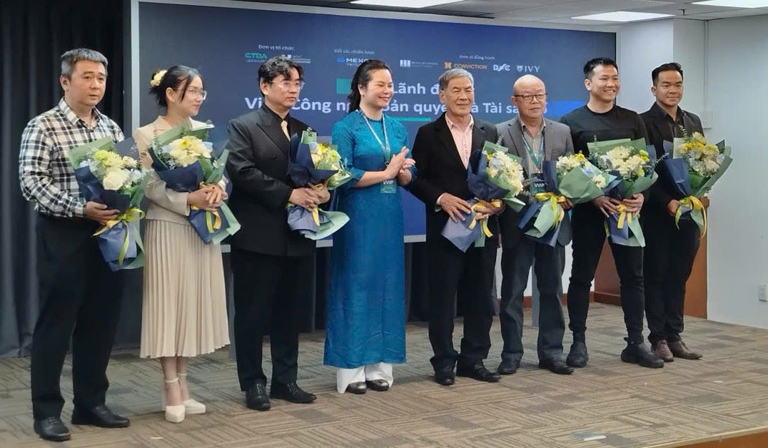 Institute of Copyright and Digital Asset Technology launched on the morning of March 20. 3. Photo: Nguyen Dang
