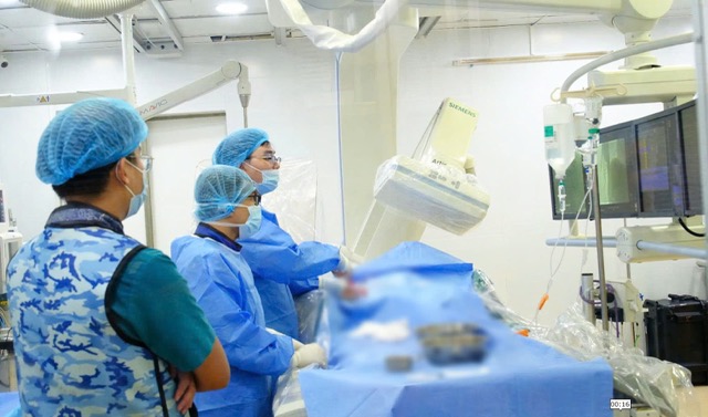 심근경색 환자는 의사의 적시 개입을 받고 있으며, 생존율이 더 높습니다. 사진: BSCC