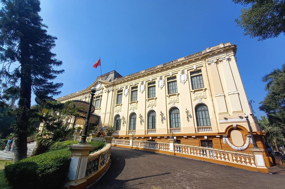 ハノイ市ホアンキエム区ゴー・クエン12番地にある国家主席府の新しい庁舎。写真:ダン・タイン