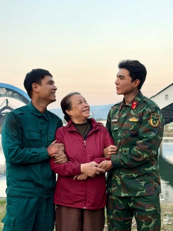 Steven Nguyễn và Tô Dũng có nhiều phân ảnh đấu khẩu trong “Không giới hạn“. Ảnh: VFC. 