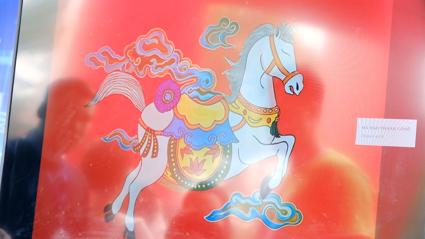 Hình ảnh được chuyển thể dạng chuyển động bằng AI. Ảnh: Mỹ Ly