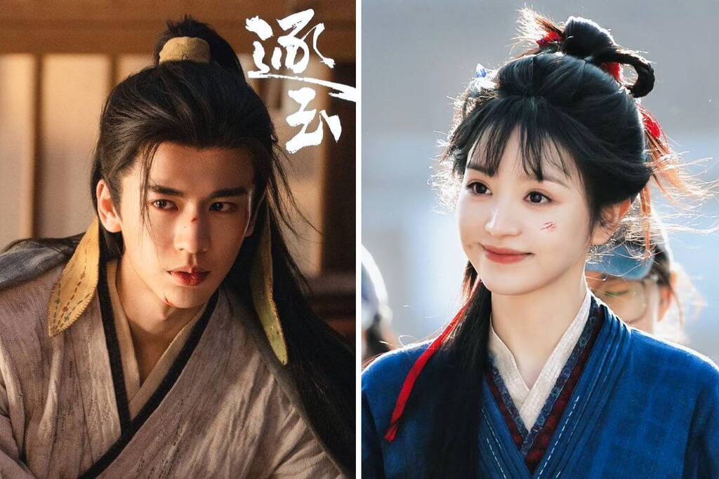 Trương Lăng Hách và Điền Hi Vi nâng cao danh tiếng sau “Trục ngọc“. Ảnh: Nhà sản xuất