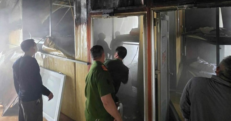 Cháy motel ở Tuyên Quang, gần 100 du khách thoát nạn