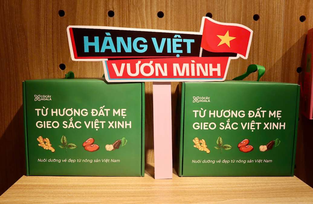 Các sản phẩm được giới thiệu đều có nguồn gốc rõ ràng, chú trọng chất lượng, đáp ứng xu hướng tiêu dùng xanh và phù hợp với nhu cầu ngày càng cao của người tiêu dùng hiện đại. Ảnh: Thạch Lam