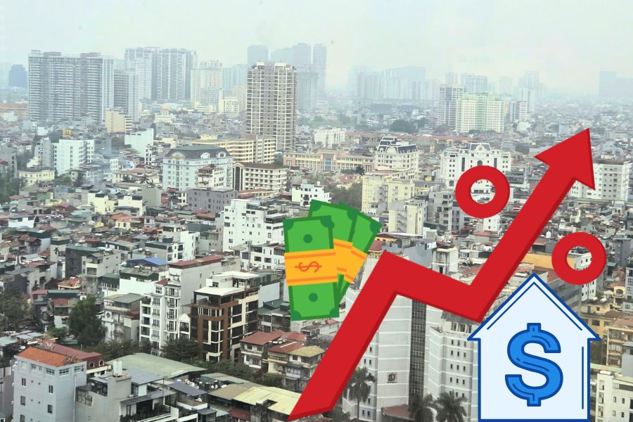 Which real estate segment is most clearly affected when interest rates increase?