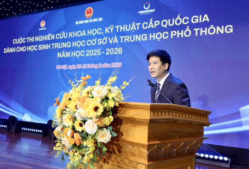 GS.TS Lê Trung Thành, Giám đốc Đại học Phenikaa. Ảnh: BTC