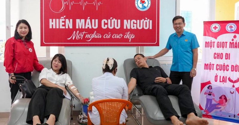 Công đoàn Quảng Trị góp phần xây dựng mạng lưới hiến máu bền vững