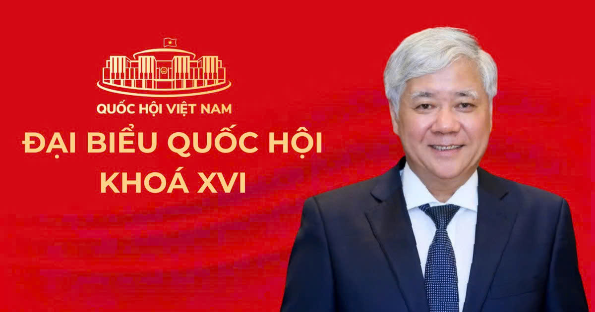 Politburo Member, Standing Deputy Secretary of the National Assembly Party Committee, Standing Deputy Chairman of the National Assembly Do Van Chien was elected as a National Assembly Deputy of the 16th term. Photo: Dinh Truong