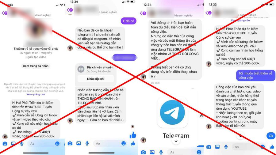 Fraudsters impersonate KOLs, aiming to seize the trust and property of workers. Photo: Character provided