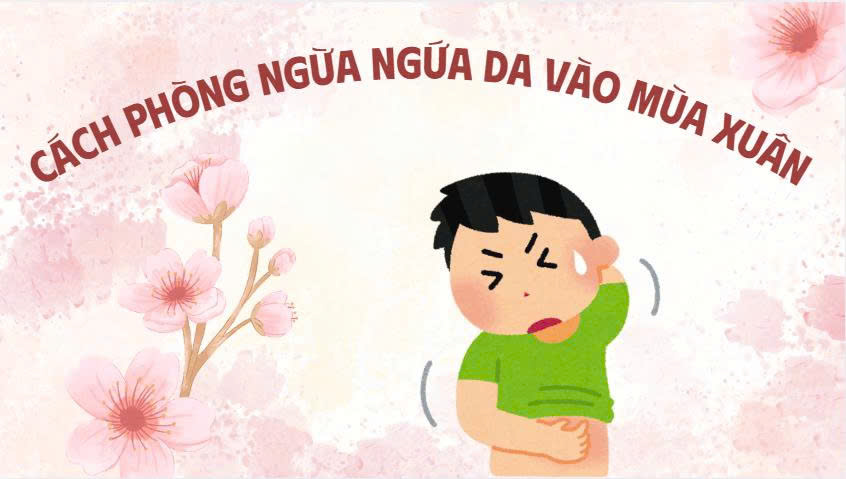 How to prevent skin itching in spring