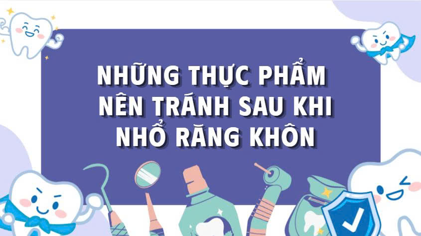 Foods to avoid after wisdom tooth extraction