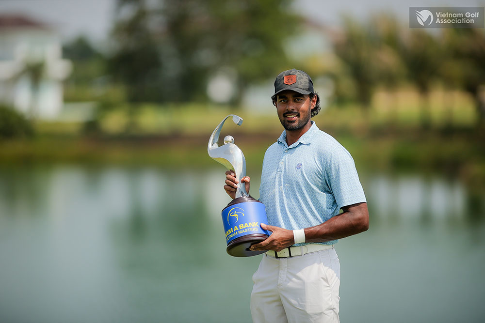 Khavish Varadan gana el torneo de golf Vietnam Masters 2026. Foto de : VGA