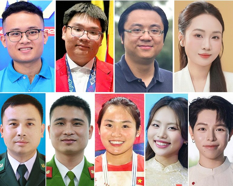 Các Gương mặt trẻ Việt Nam triển vọng năm 2025. 