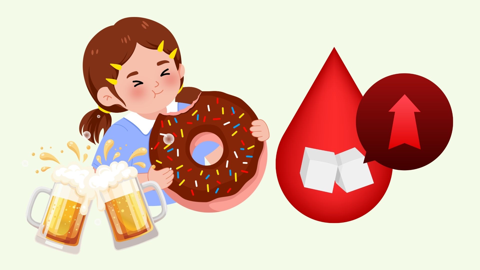 Evening mistakes cause blood sugar to rise as soon as you wake up. Graphics: Linh Dan