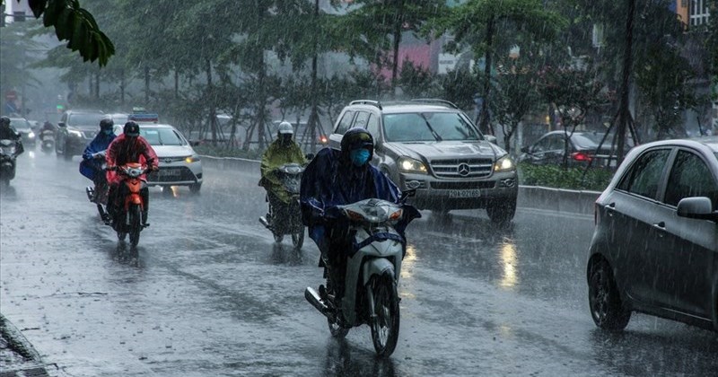 Dự báo mưa cuối tuần: Các khu vực có khả năng mưa