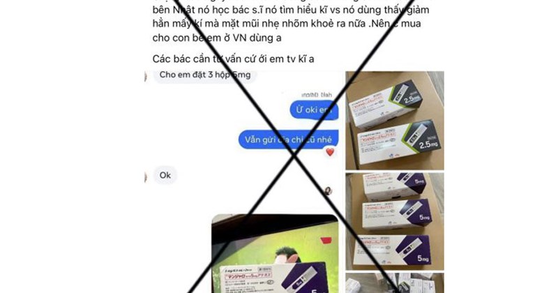 Quảng cáo, bán bút tiêm giảm cân trái phép, không hóa đơn