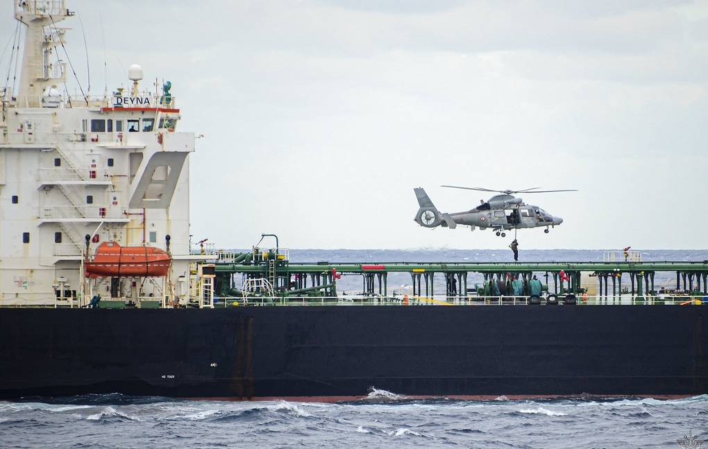 More Russian oil tankers seized by France in the Mediterranean. Photo: Account X President Emmanuel Macron