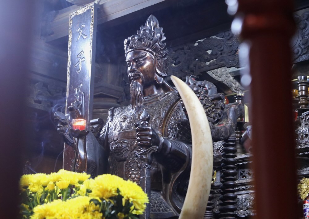 Unique architecture of the ancient temple nearly 600 years old in Nghe An. Photo: Ngoc Anh