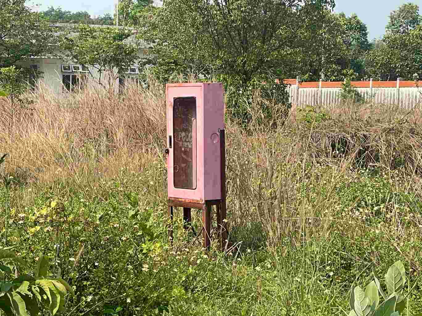 Các thiết bị phòng cháy chữa cháy ở bệnh viện xuống cấp, hư hỏng. Ảnh: Đình Trọng